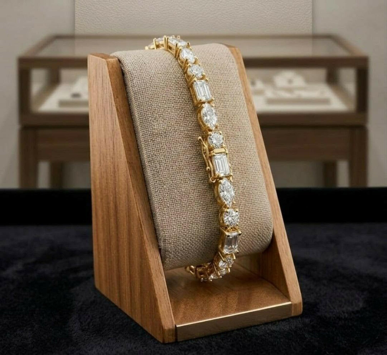 Diamond Tennis Bracelet, Elegant Wedding Jewelry, Bridal Gift