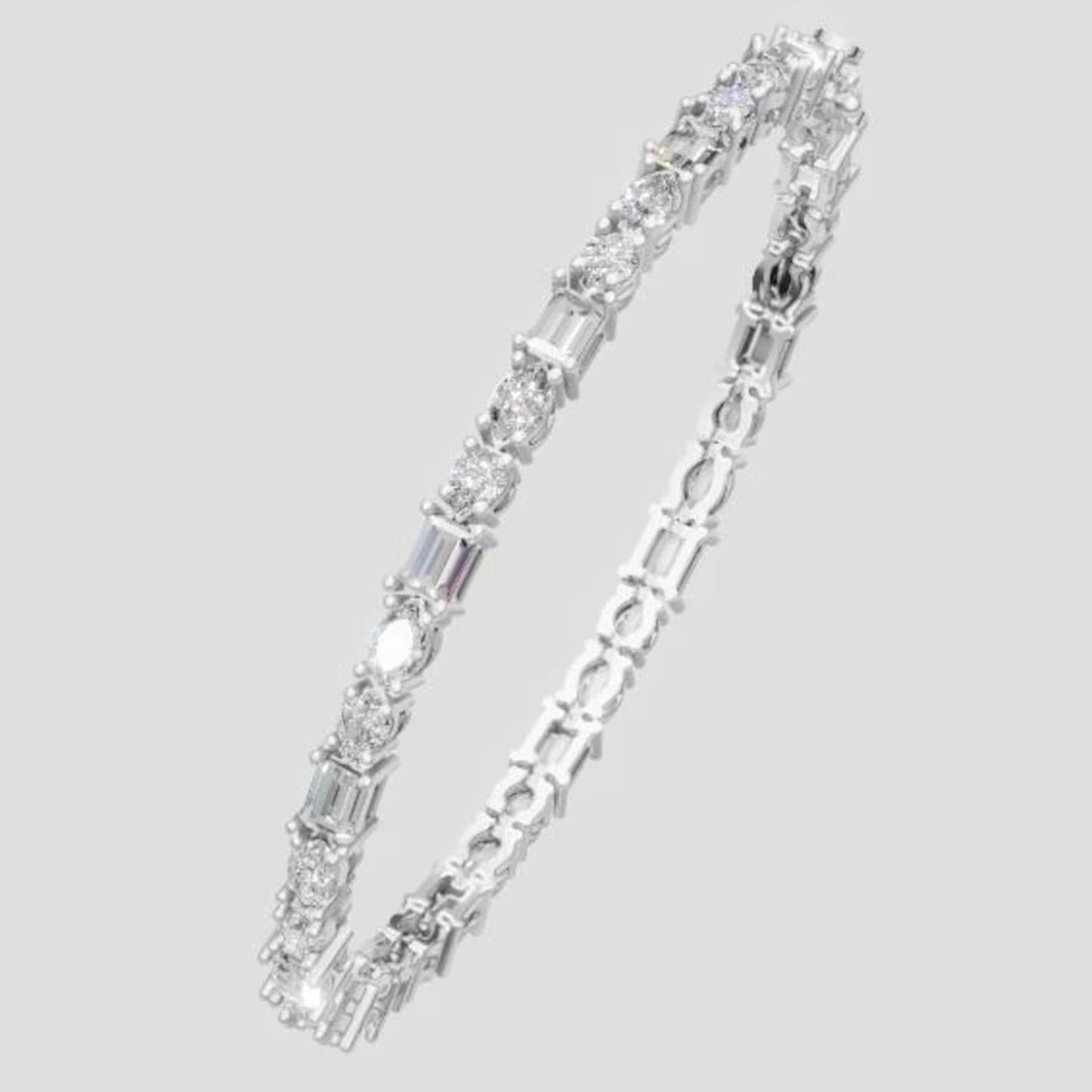 Diamond Tennis Bracelet, Elegant Wedding Jewelry, Bridal Gift
